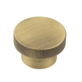 Thaxted Cupboard Knobs 40mm Antique Brass - By Frelan Hardware - HOX240AB