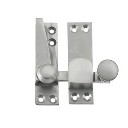 Jedo Heavy Quadrant Sash Fasteners 70x20mm Satin Chrome - By Frelan Hardware - JV4200SC