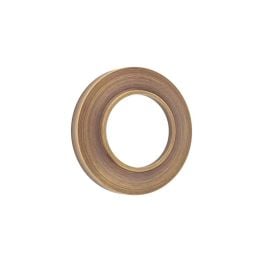 Burlington Chamfered Outer Roses Grade 304 Antique Brass - By Frelan Hardware - BUR51AB