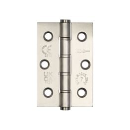 Jedo Stainless Steel Grade 7 Washered Hinges 76x50mm Satin Stainless Steel - By Frelan Hardware - J9504SSS