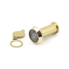 Lacquered Brass Door Viewer 180° (34-56mm Door)
