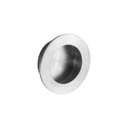 Circular Flush Pull - Satin Stainless Steel