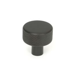 Aged Bronze Brompton Cabinet Knob - 25mm (No rose)