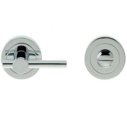 Jedo Designer Easy Turns & Releases 50mm Round Rose no Indicator Polished Chrome - By Frelan Hardware - JV2889PC