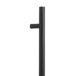 Matt Black SS (316) 1.2m T Bar Handle Secret Fix 32mm Ø