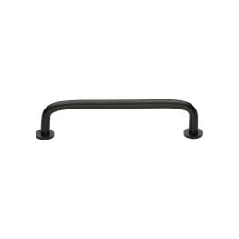 Heritage Brass Cabinet Pull Wire Design with 16mm Rose 96mm CTC Matt Bronze Finish