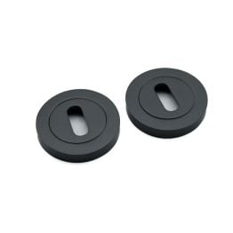 Oval Standard Escutcheon Gunmetal Grey