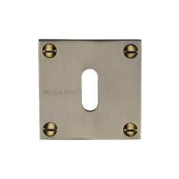 Heritage Brass Keyhole Escutcheon Antique Brass finish