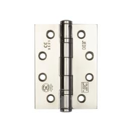 Certifire Stainless Steel 316g Grade 13 Ball Bearing Hinges 102x76x3mm Polished Stainless Steel - By Frelan Hardware - J9507PSS
