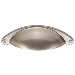 Cup Pattern Handle 64mm - Satin Nickel