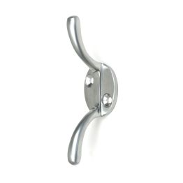 Satin Chrome Newbury Cleat Hook