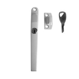 Jedo Modern Lockable Casement Fasteners 124mm White - By Frelan Hardware - JW78LWH