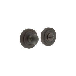 Burlington Turns & Releases Inner 1 Stepped Rose Dark Bronze - By Frelan Hardware - BUR-80DB-52DB