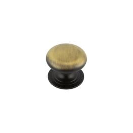 Jedo Traditional Cupboard Knobs 50mm Antique Brass - By Frelan Hardware - JV47EAB