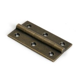 Burnished Brass 2.5" Butt Hinge (pair)