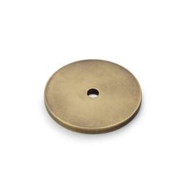 Alexander & Wilks - Circular Backplate - Antique Bronze - Diameter 30mm