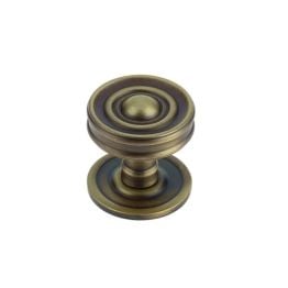 Bloomsbury Cupboard Knobs Antique Brass - By Frelan Hardware - BUR111AB
