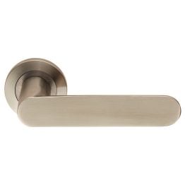 Steelworx Swl Parigi Lever On Rose - Satin Stainless Steel