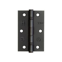Jedo Steel Ball Bearing Hinges 89x58mm 89x58x2mm Black - By Frelan Hardware - J8501BL