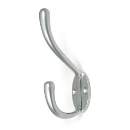 Satin Chrome Newbury Hat & Coat Hook