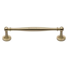 Heritage Brass Cabinet Pull Colonial Design 152mm CTC Satin Brass Finish