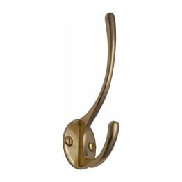 Heritage Brass Hat & Coat Hook Polished Brass finish