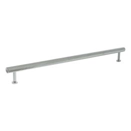 Millhouse Brass Paddington Spiral T-Bar Cabinet Pull Handle 320mm - Polished Chrome