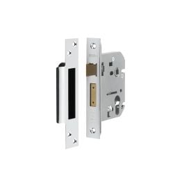 Jedo Euro Profile Sashlocks 76mm Polished Chrome - By Frelan Hardware - JL1051PC