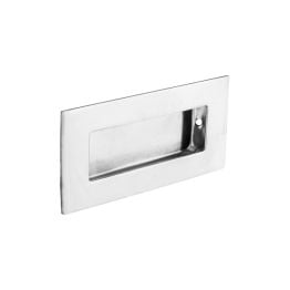Flush Pull - Bright Stainless Steel