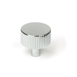 Polished Chrome Judd Cabinet Knob - 32mm (No rose)