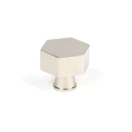 Polished Nickel Kahlo Cabinet Knob - 38mm