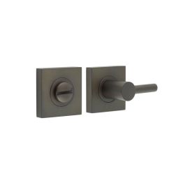 Burlington Easy Turn & Release Square Plain Rose Dark Bronze - By Frelan Hardware - BUR-82DB-150DB