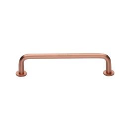 Heritage Brass Cabinet Pull Wire Design with 16mm Rose 128mm CTC Satin Rose Gold Finish