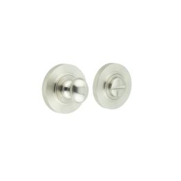 Burlington Turns & Releases Inner 1 Knurled Rose Satin Nickel - By Frelan Hardware - BUR-80SN-55SN