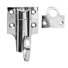 Jedo Fanlight Catch 45x45mm 63mm Polished Chrome - By Frelan Hardware - JV950PC
