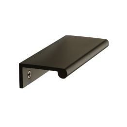Heritage Brass EPR Edge Pull Cabinet Handle 100mm Matt Bronze finish