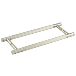 Bari Pull Handles 300mm Satin Nickel Back to Back - By Frelan Hardware - JV1800SNB2B
