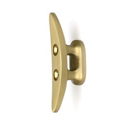 Satin Brass Marine Cleat Hook