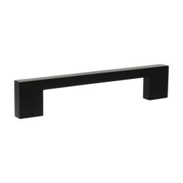Millhouse Brass Empire Slim Cabinet Pull Handle 128mm - Matt Black