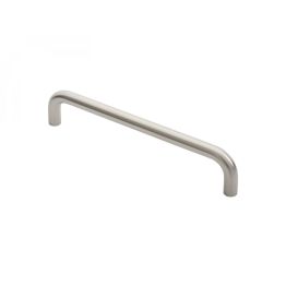 19mm D Pull Handle 300mm Centres - Satin Stainless Steel