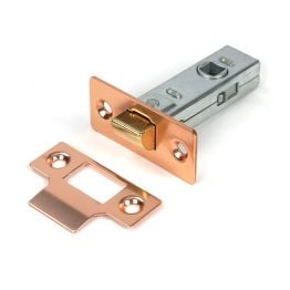 Polished Bronze 2½" Tubular Mortice Latch