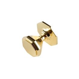 Jedo Forma Centre Door Knobs 70mm Polished Brass - By Frelan Hardware - JV33PB