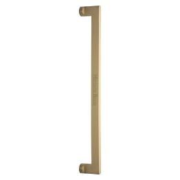 Heritage Brass Door Pull Handle Apollo Design 460mm Satin Brass Finish