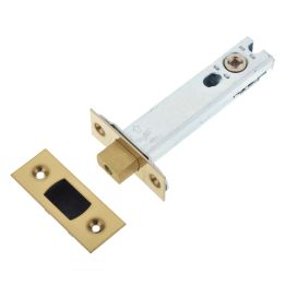 Jedo Heavy Duty Tubular Deadbolts 102mm Brass Finish - By Frelan Hardware - JL-HDB102PVD