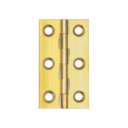 Plain Butt Hinges 51x28x1.5mm Solid Drawn Brass - By Frelan Hardware - J8994