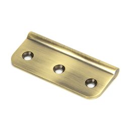 Aged Brass 3" Dummy Butt Hinge (Single)