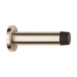 Wall Mounted Door Stop - Satin Nickel