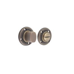 Burlington Turns & Releases Inner 3 No Rose Antique Brass - By Frelan Hardware - BUR81AB