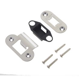Jedo Radiused Accessory Packs for Heavy Duty Tubular Latches Polished Stainless Steel - By Frelan Hardware - JL-ACTRPSS