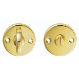 Plain Turn And Release - Polished Brass